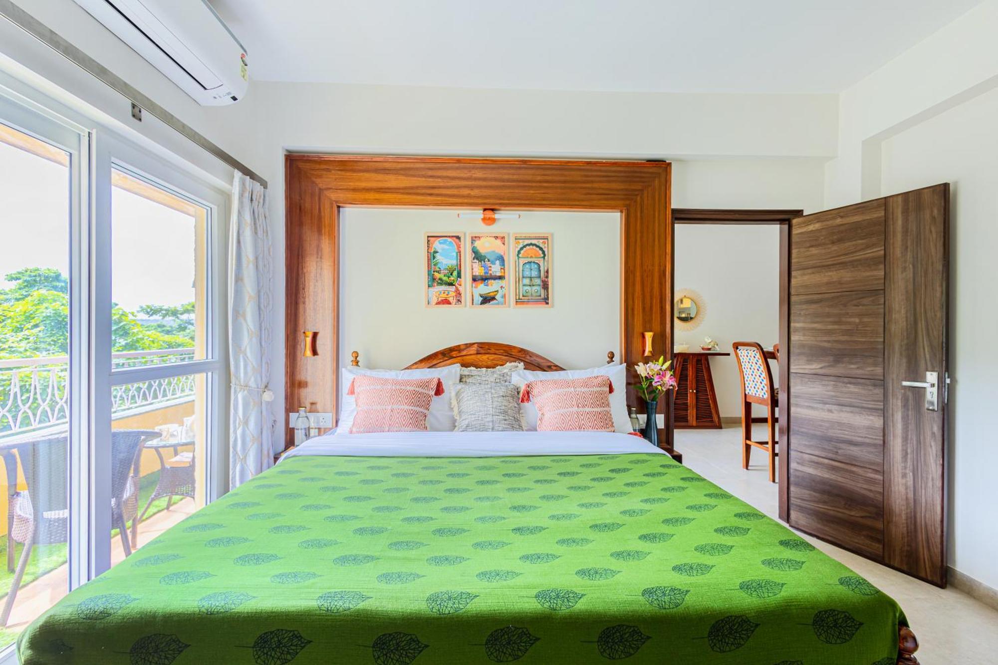 Alaya Stays 1 Bhk With Balcony & Pool - Veera Marina Candolim Exterior foto