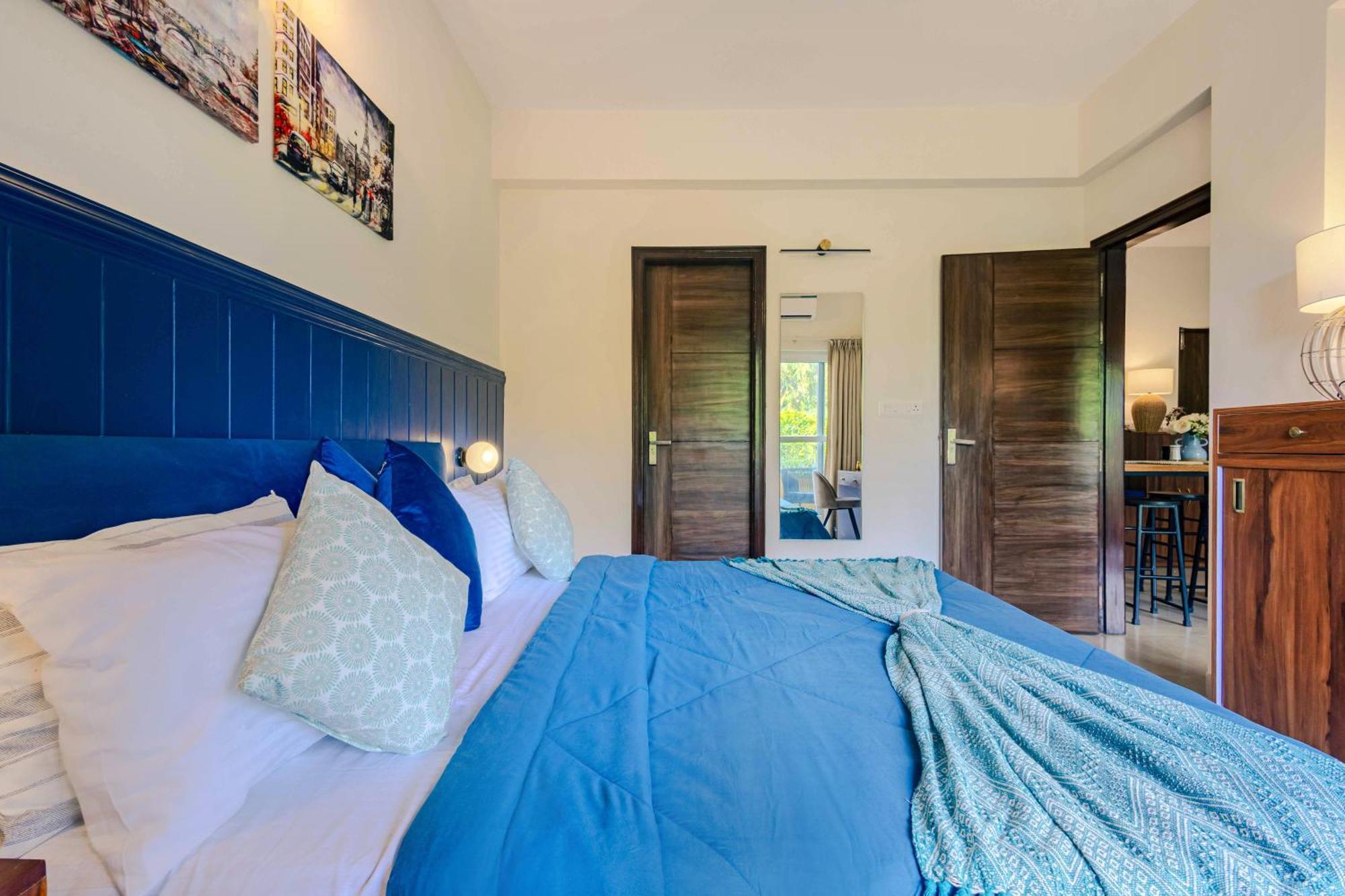 Alaya Stays 1 Bhk With Balcony & Pool - Veera Marina Candolim Exterior foto