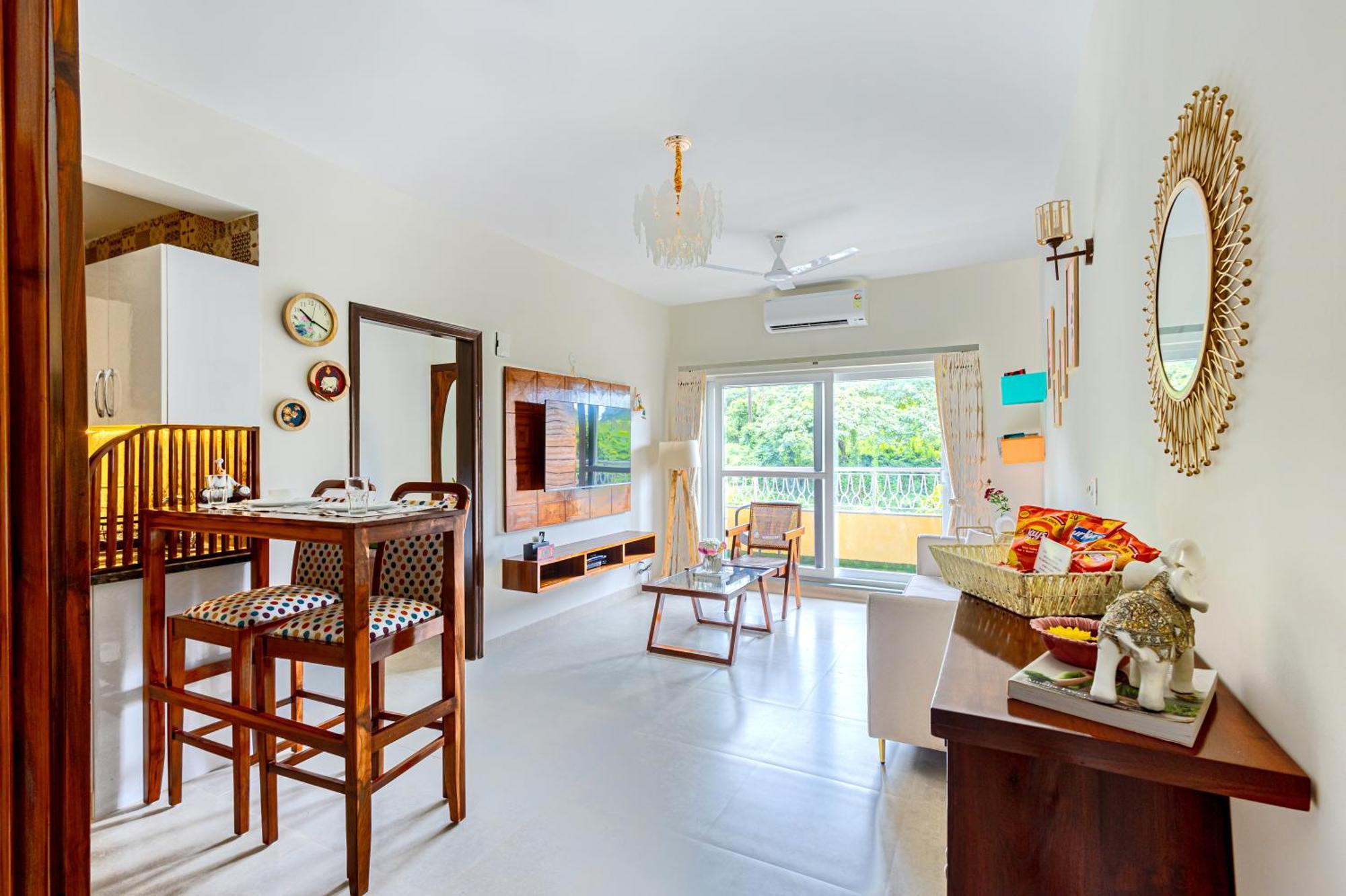 Alaya Stays 1 Bhk With Balcony & Pool - Veera Marina Candolim Exterior foto