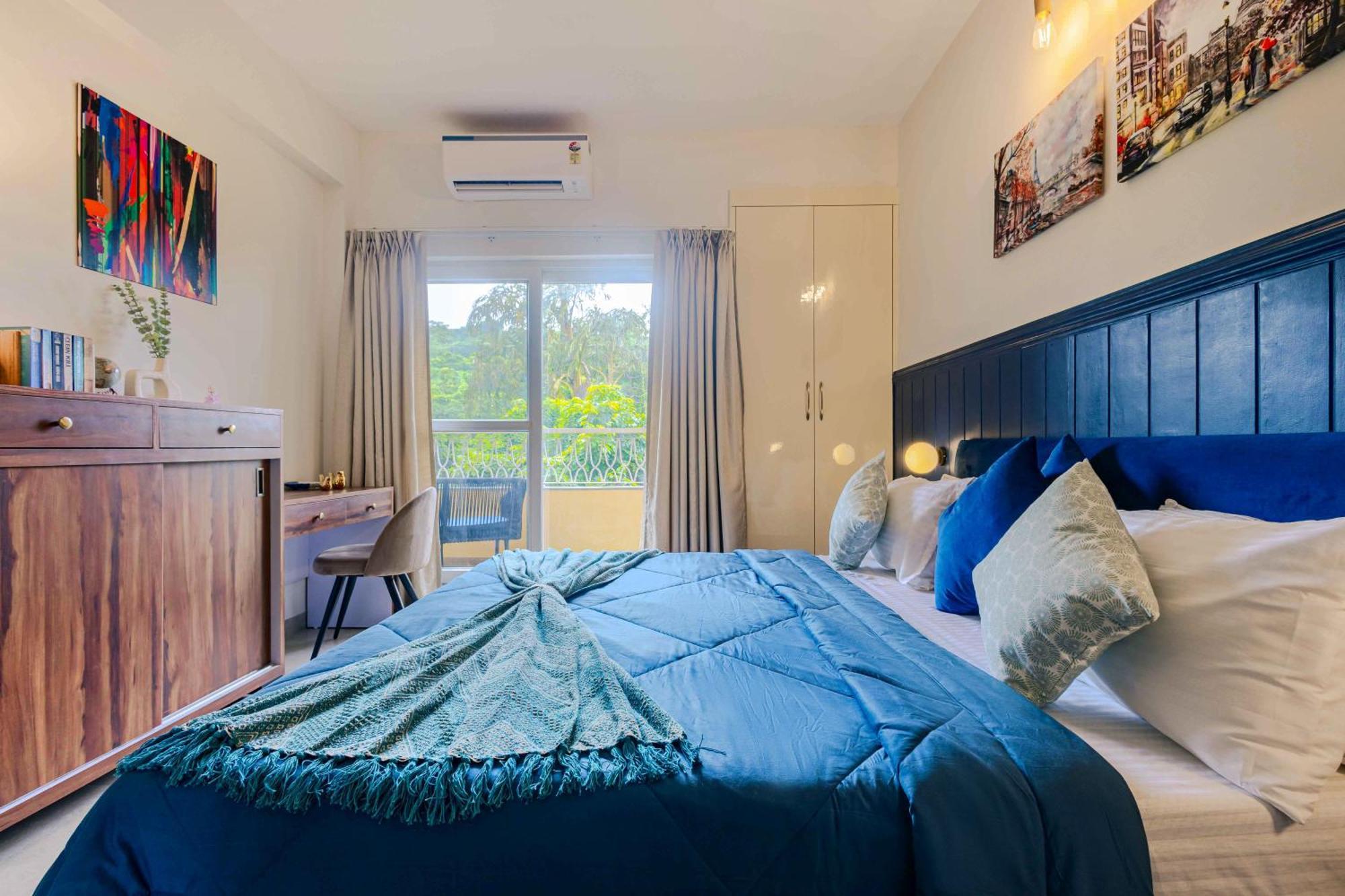 Alaya Stays 1 Bhk With Balcony & Pool - Veera Marina Candolim Exterior foto