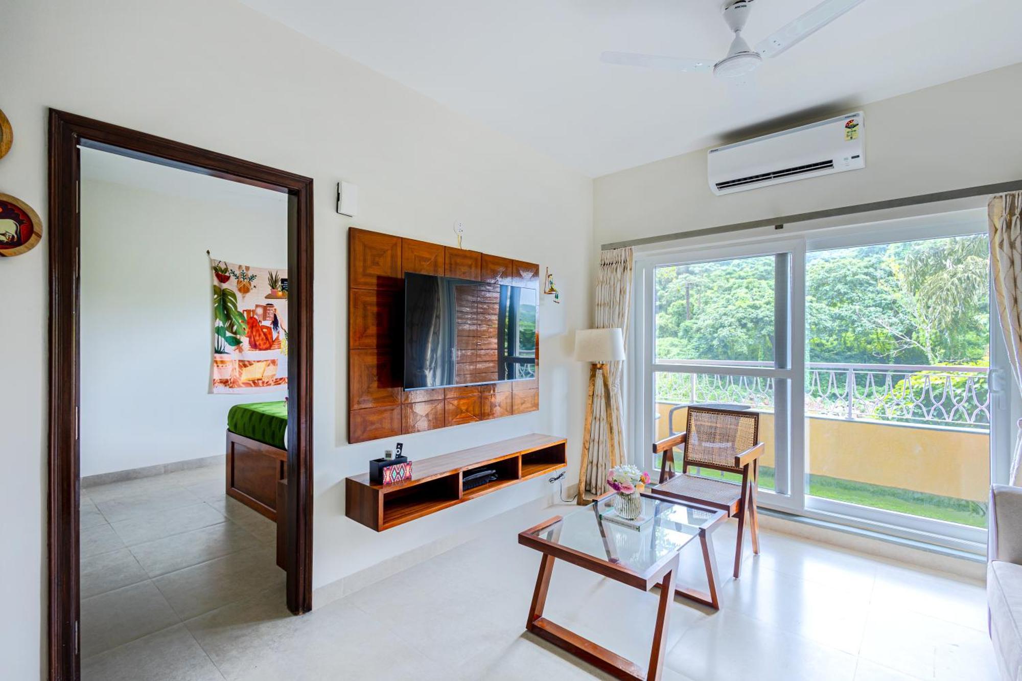 Alaya Stays 1 Bhk With Balcony & Pool - Veera Marina Candolim Exterior foto