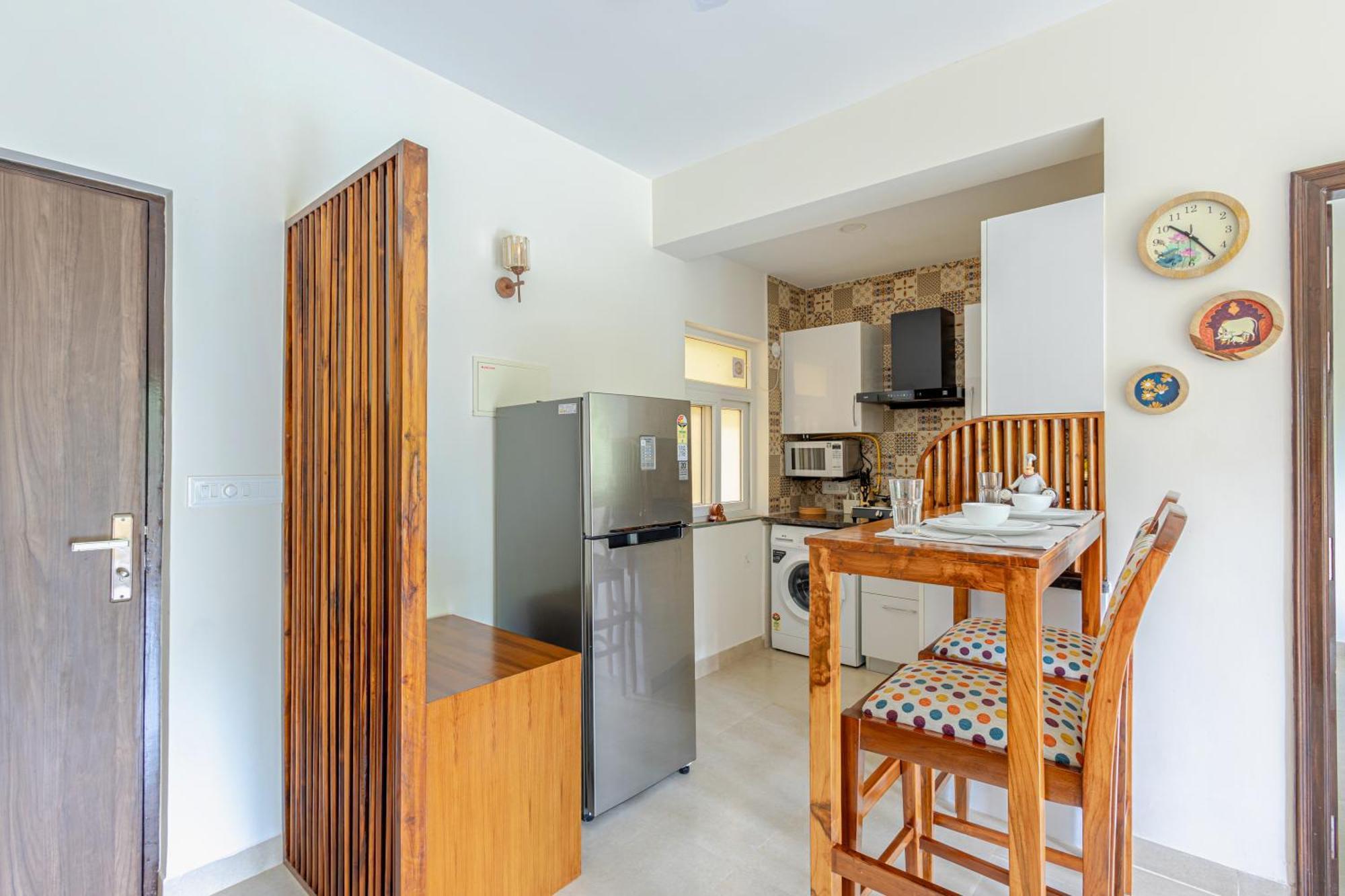 Alaya Stays 1 Bhk With Balcony & Pool - Veera Marina Candolim Exterior foto