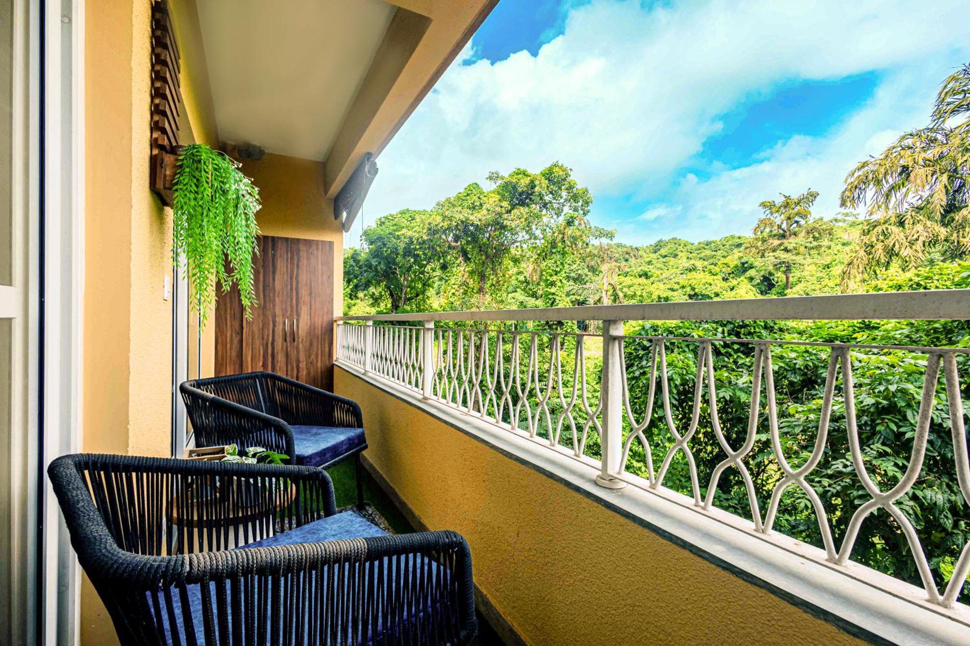 Alaya Stays 1 Bhk With Balcony & Pool - Veera Marina Candolim Exterior foto