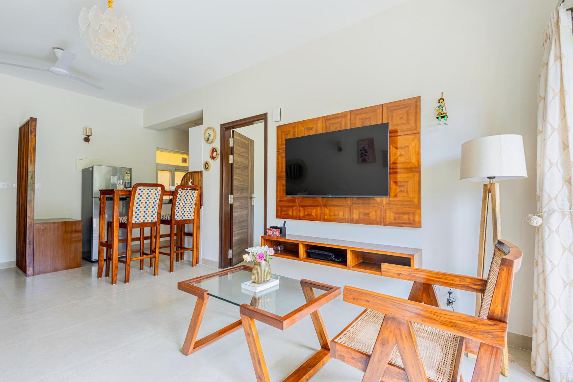 Alaya Stays 1 Bhk With Balcony & Pool - Veera Marina Candolim Exterior foto