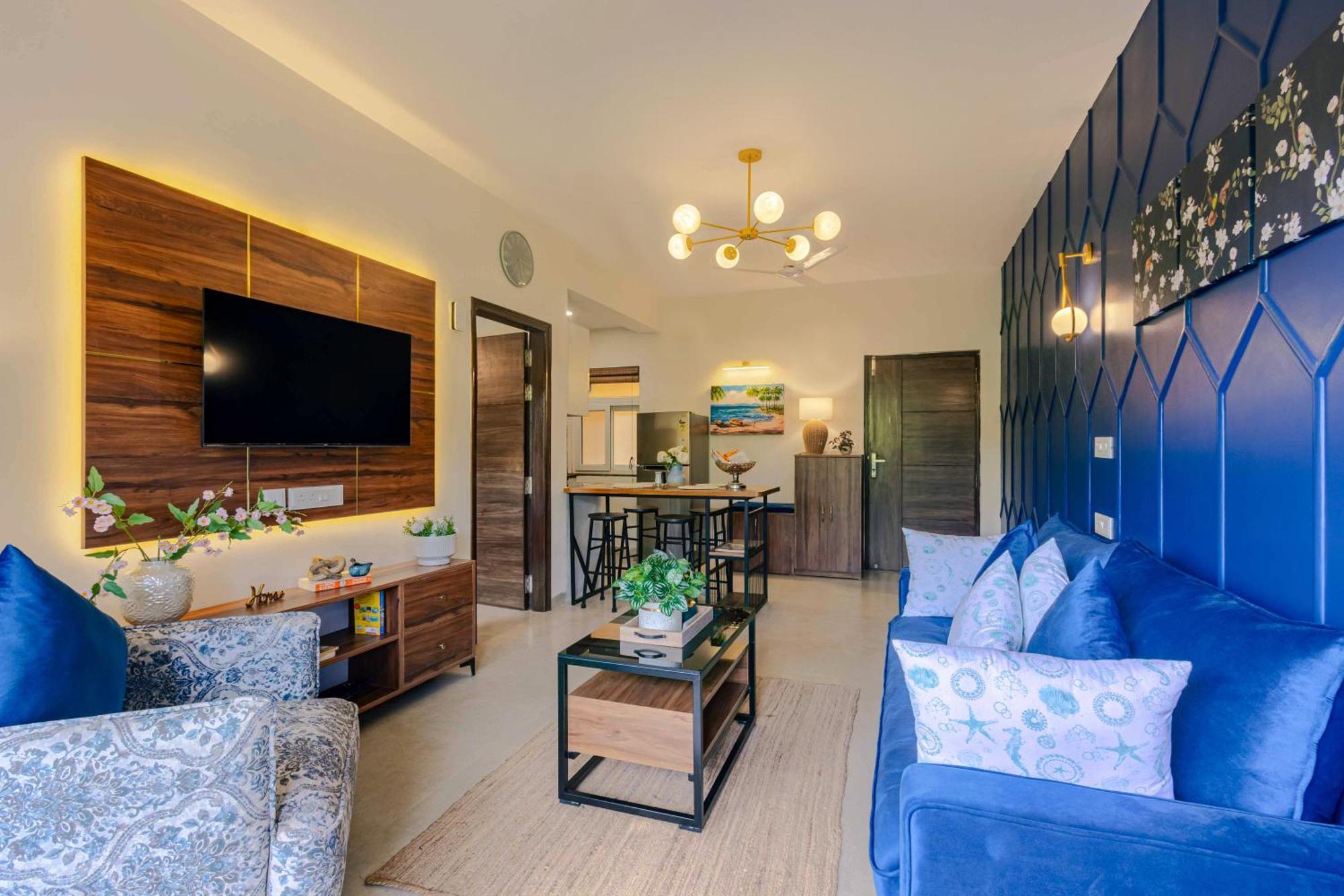 Alaya Stays 1 Bhk With Balcony & Pool - Veera Marina Candolim Exterior foto