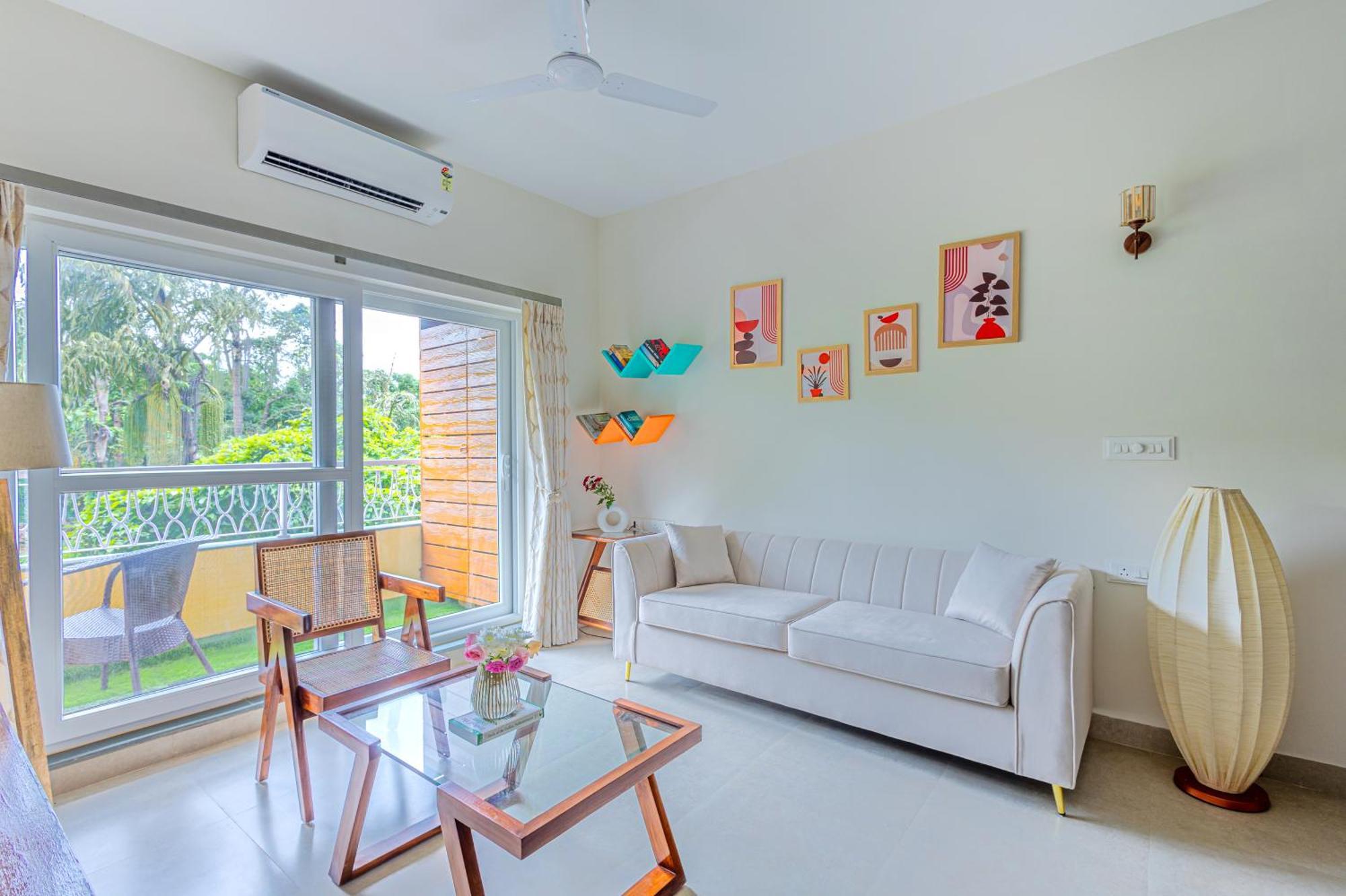 Alaya Stays 1 Bhk With Balcony & Pool - Veera Marina Candolim Exterior foto
