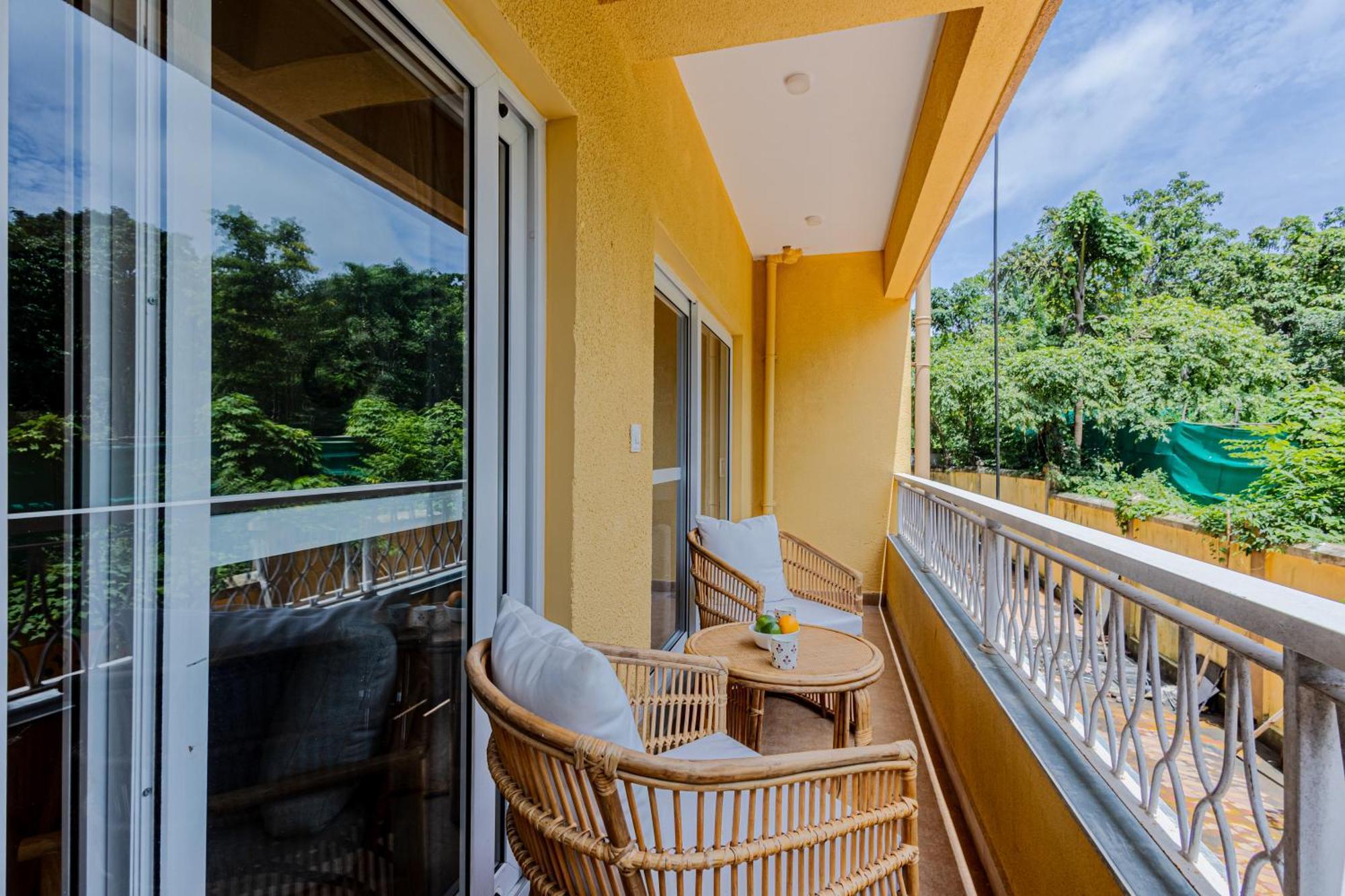 Alaya Stays 1 Bhk With Balcony & Pool - Veera Marina Candolim Exterior foto