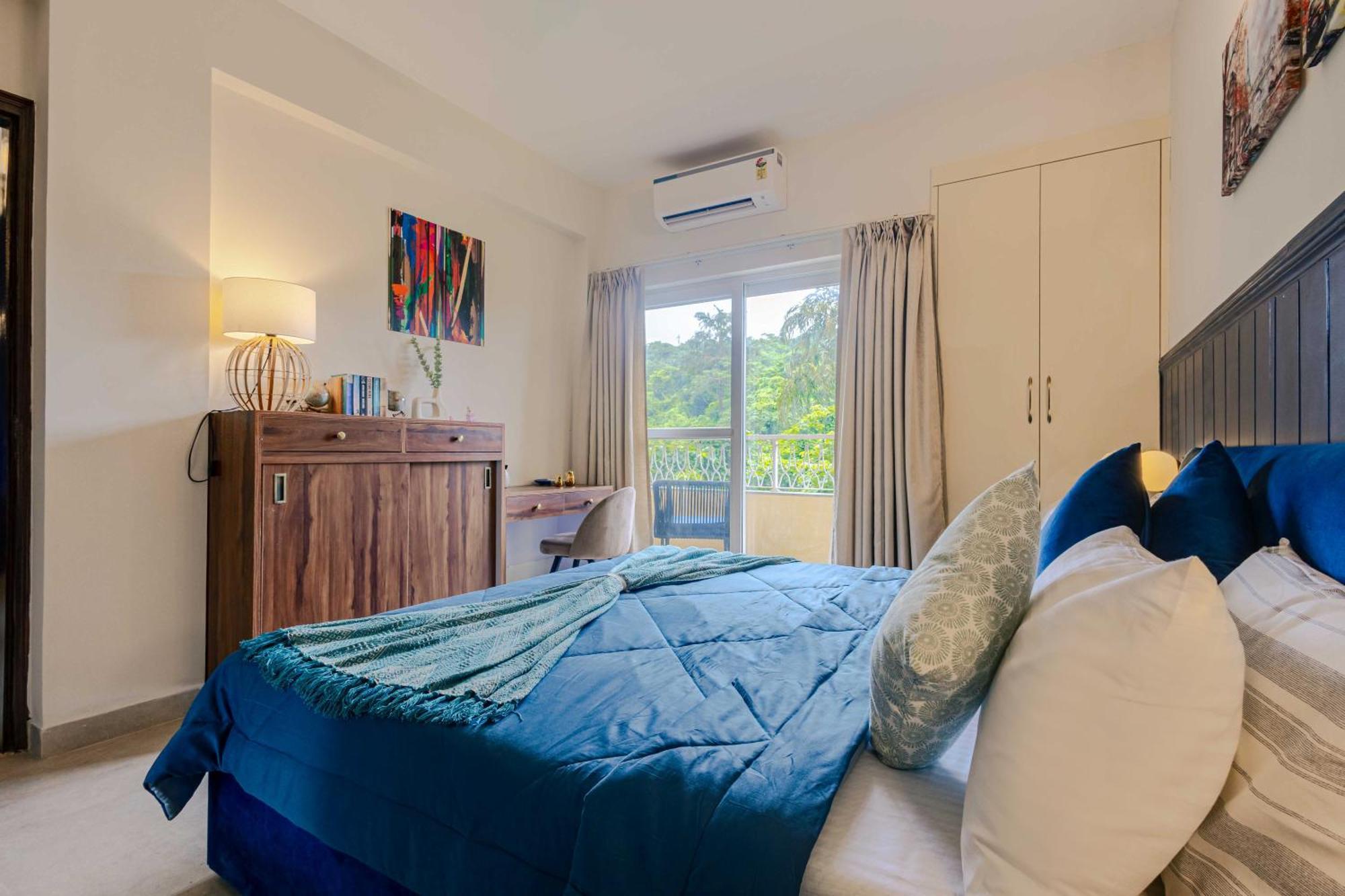 Alaya Stays 1 Bhk With Balcony & Pool - Veera Marina Candolim Exterior foto