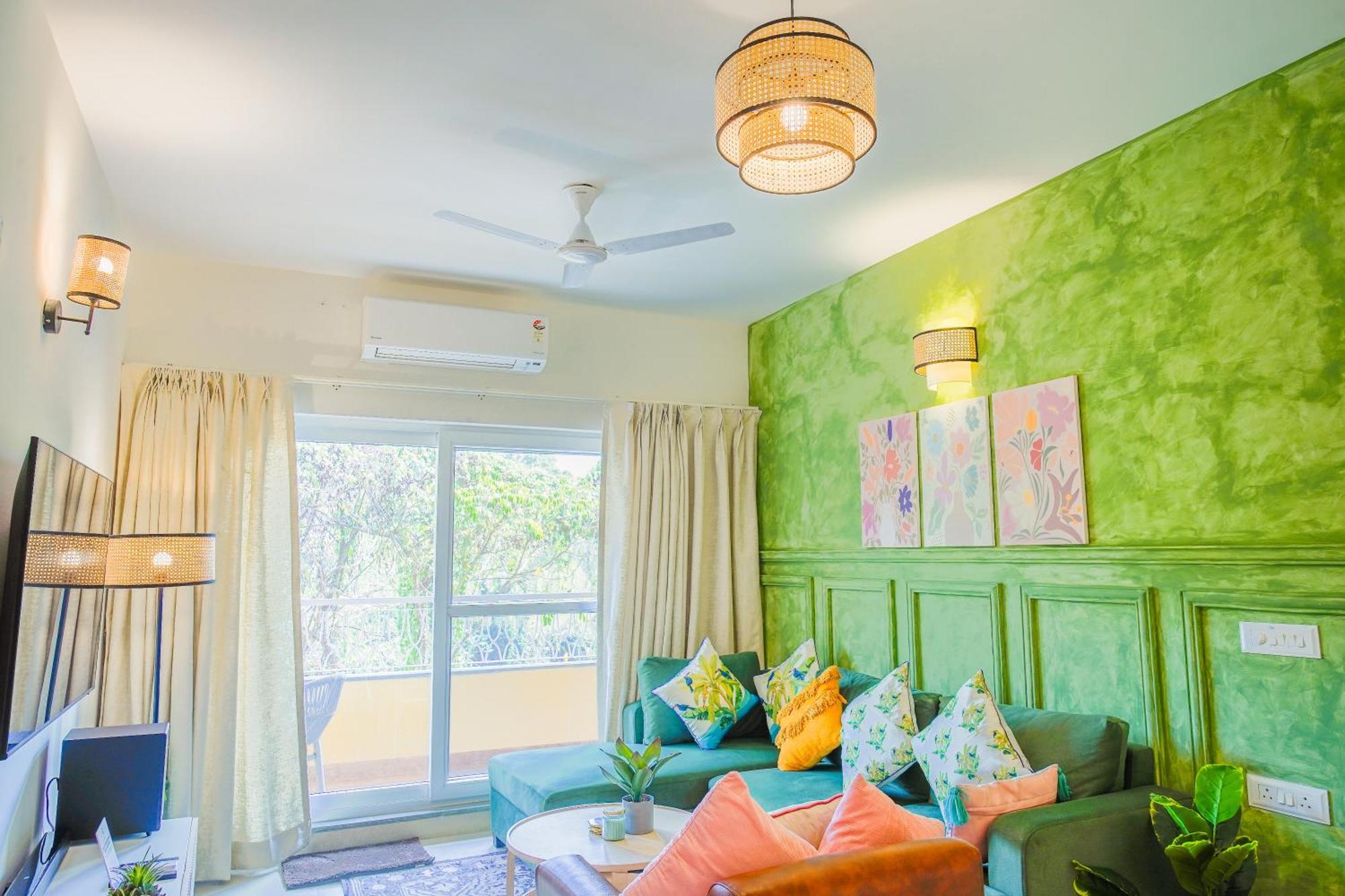 Alaya Stays 1 Bhk With Balcony & Pool - Veera Marina Candolim Exterior foto