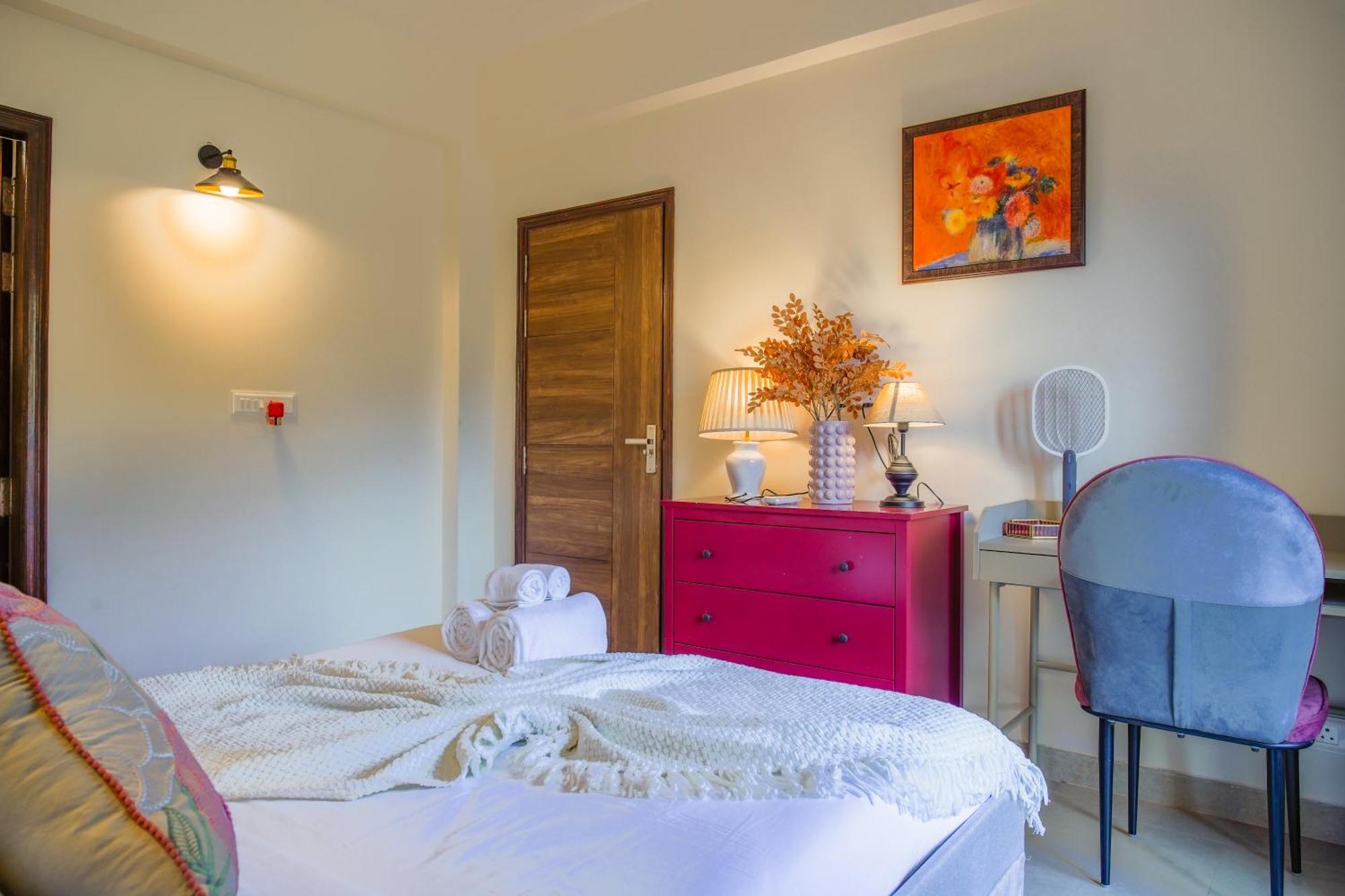 Alaya Stays 1 Bhk With Balcony & Pool - Veera Marina Candolim Exterior foto