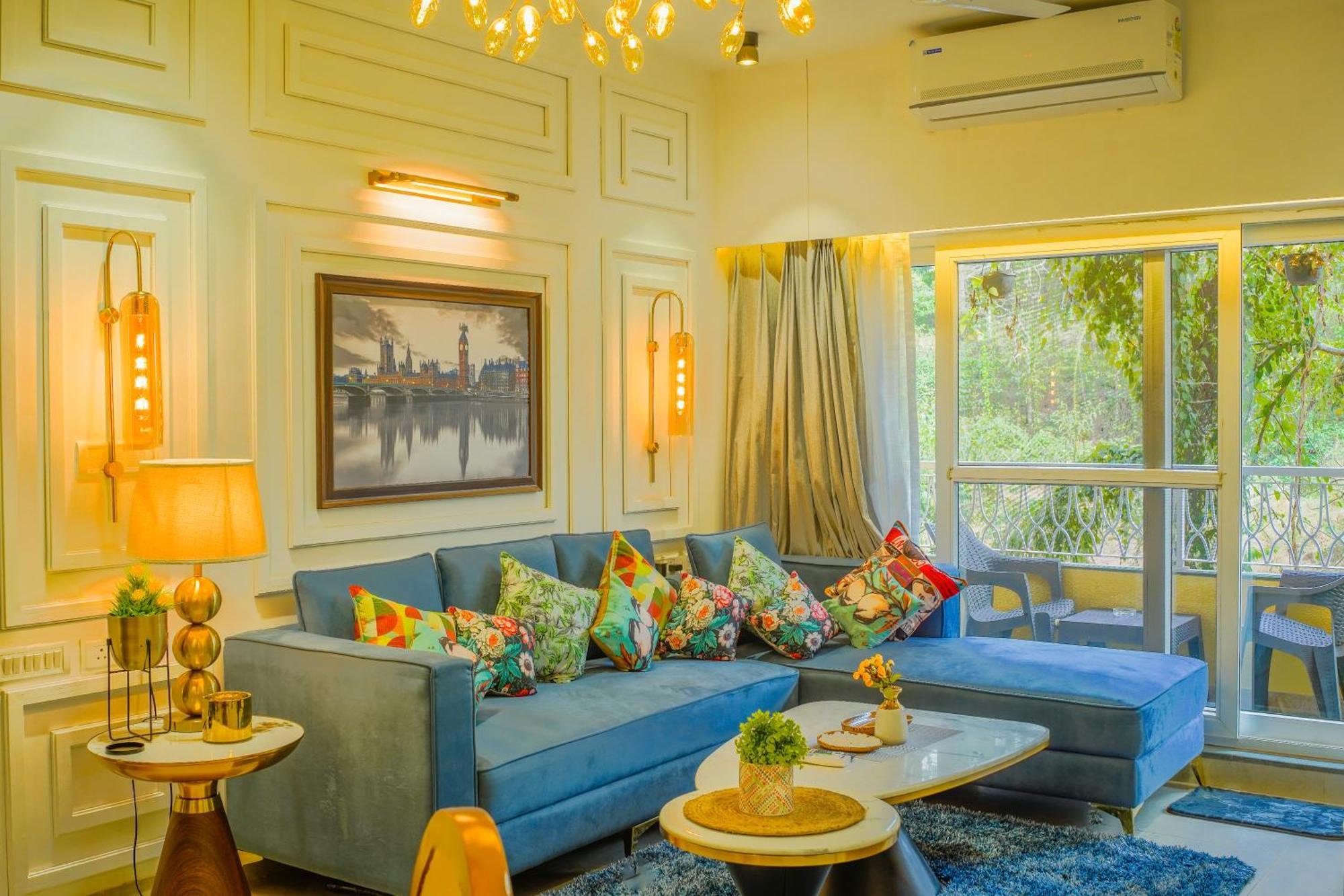 Alaya Stays 1 Bhk With Balcony & Pool - Veera Marina Candolim Exterior foto