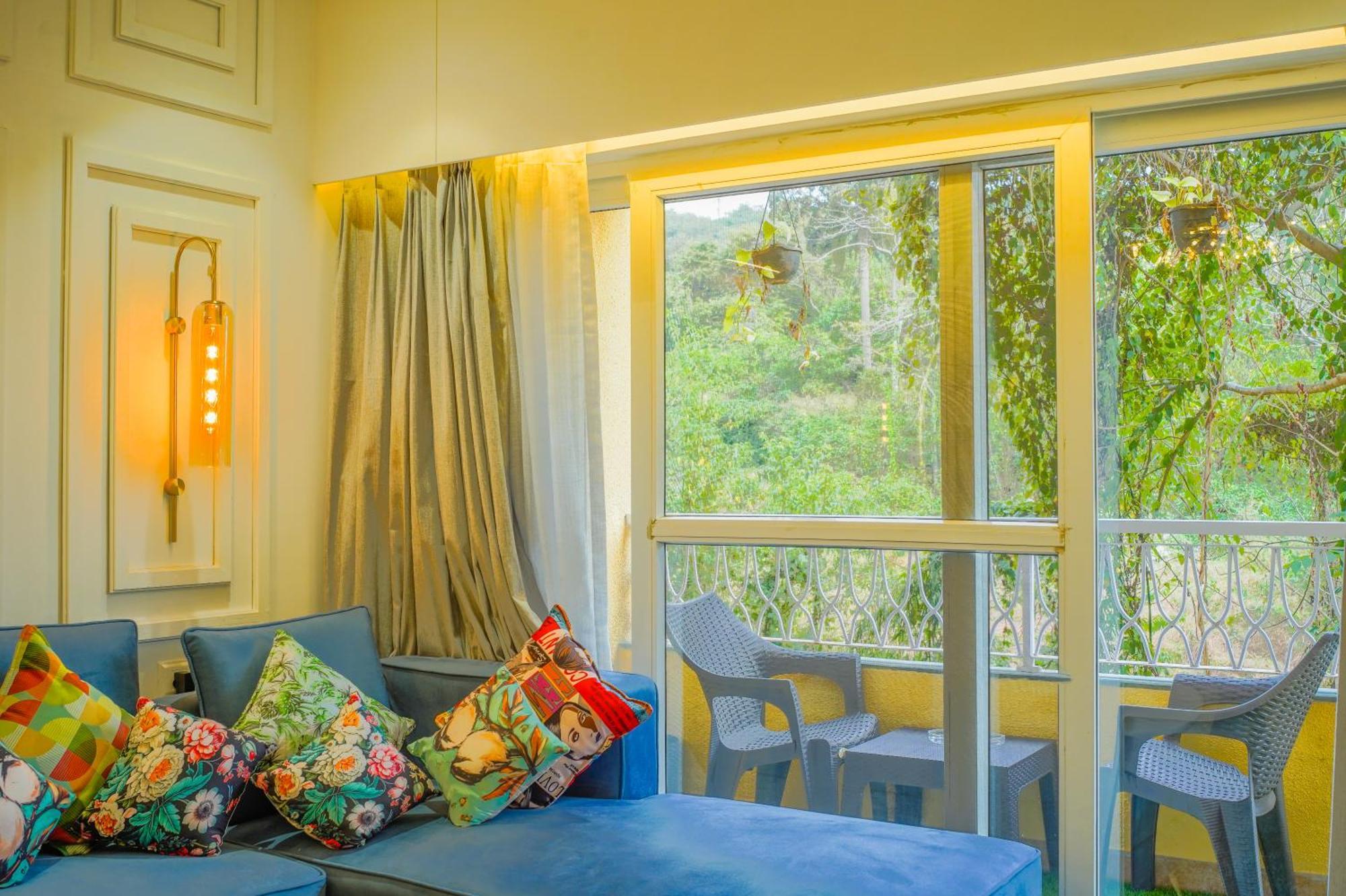 Alaya Stays 1 Bhk With Balcony & Pool - Veera Marina Candolim Exterior foto